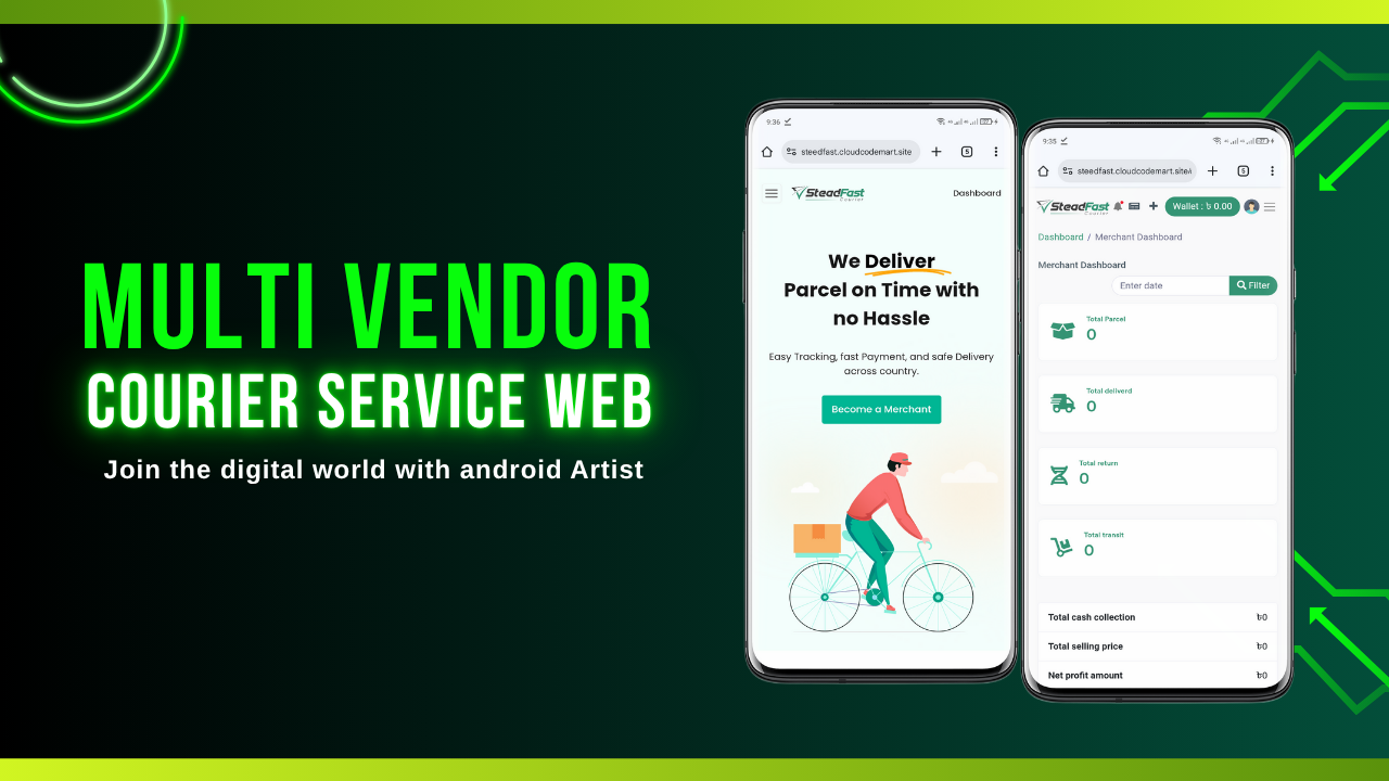 Multi Vendor Courier Service Management